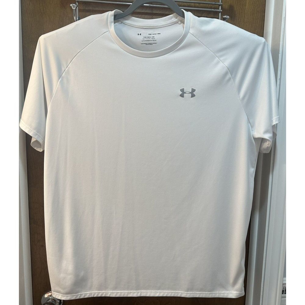 Under Armour XXL Short Sleeve‎ White The Tech Tee